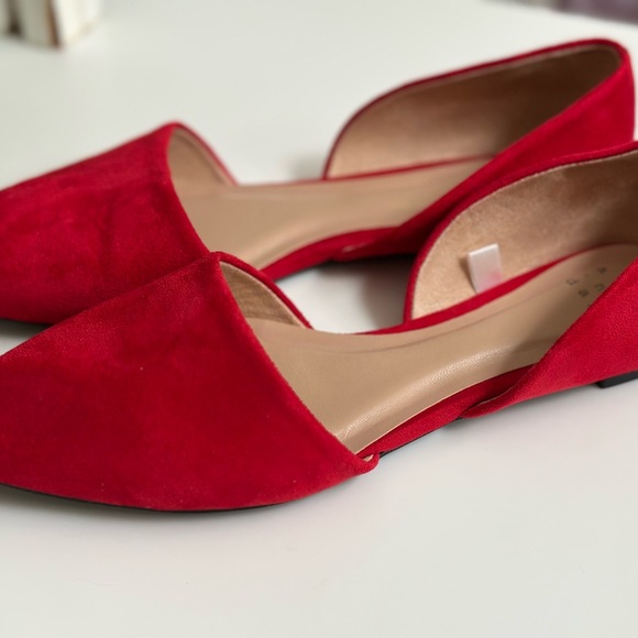 A New Day Women's Red Flats - Picture 2 of 5